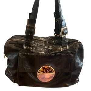 Vintage Tory Burch Metallic Leather Shimmer Bag